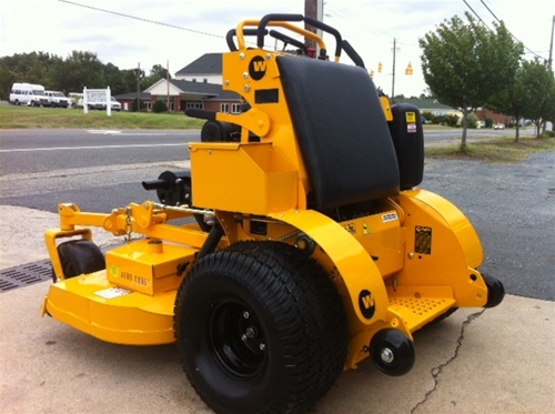 Walker discount stander mower